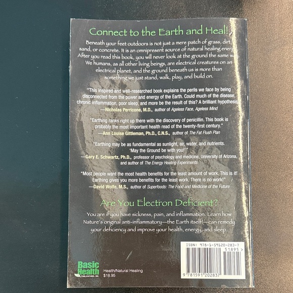 Earthing Paperback Book - Picture 6 of 6